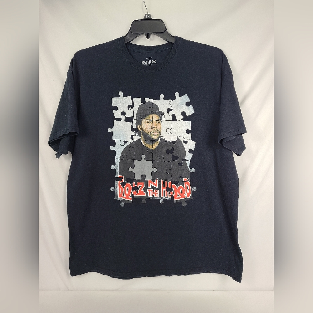 Men's Boyz n The Hood T-Shirt  Black Size 2XL  Ice Cube